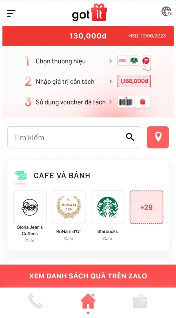 "Bật mí" 3 cách tìm kiếm địa điểm chấp nhận thẻ Got It "siêu tốc"