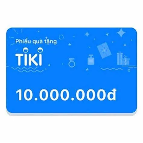 "Mách bạn" 2 cách dùng phiếu quà tặng Tiki "siêu dễ" và "tiện lợi"