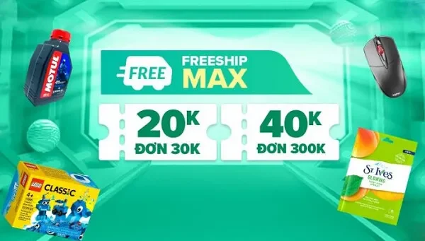 E-voucher Freeship: "Miễn phí vận chuyển, tiết kiệm tối đa"
