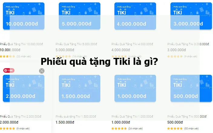 Phiếu quà tặng Tiki là gì? "Mảnh giấy phép thuật" giúp bạn mua sắm tiết kiệm