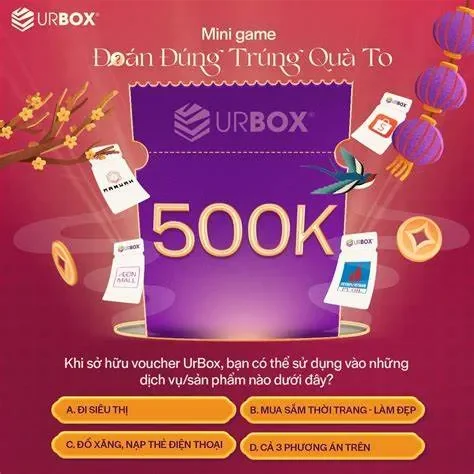 "Điểm danh" những ưu điểm "nổi bật" của Voucher UrBox: Tại sao bạn nên "sở hữu" ngay?
