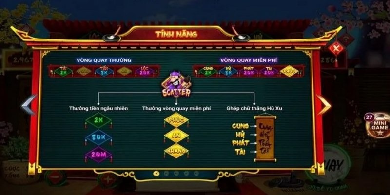 tính năng đặc biệt trong nổ hũ